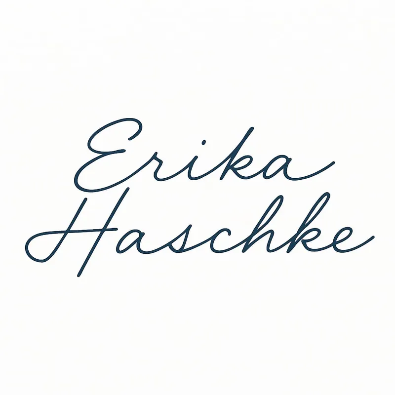 Firma de Erika Alexandra Haschke Álvarez